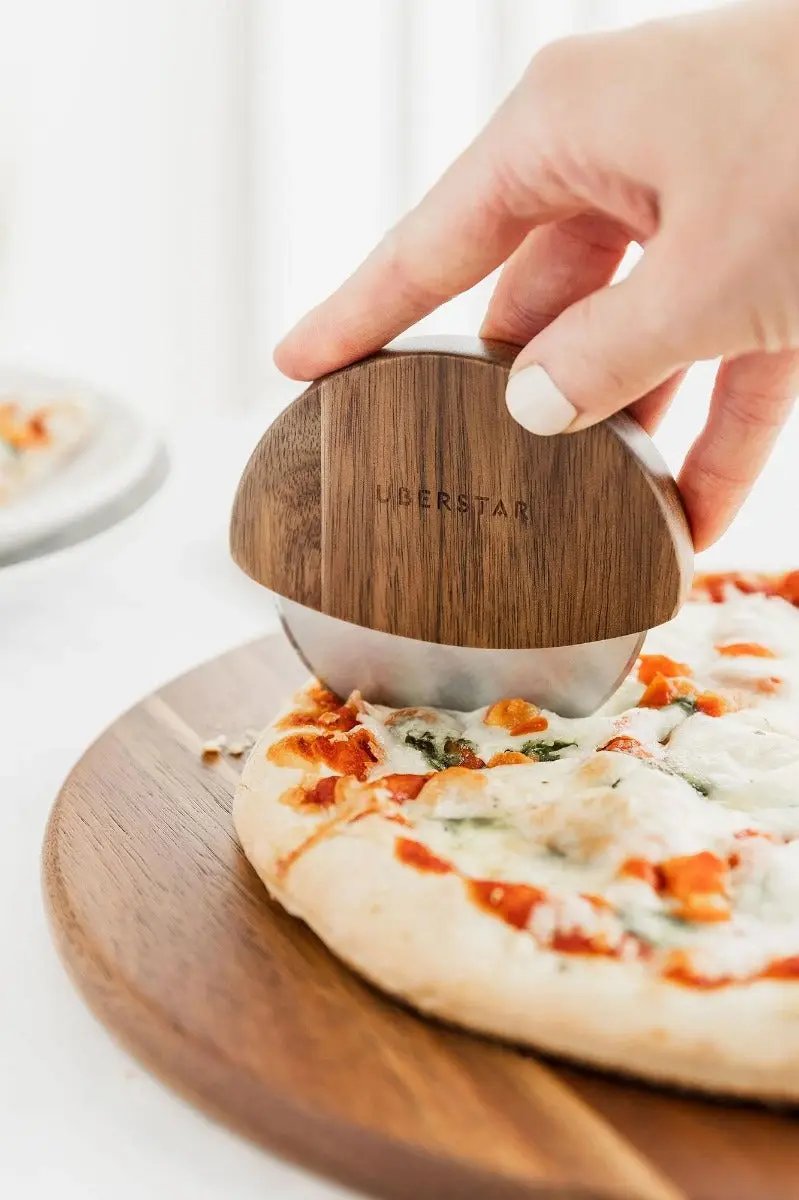 Pizzaschneider Akazie natur von Uberstar
