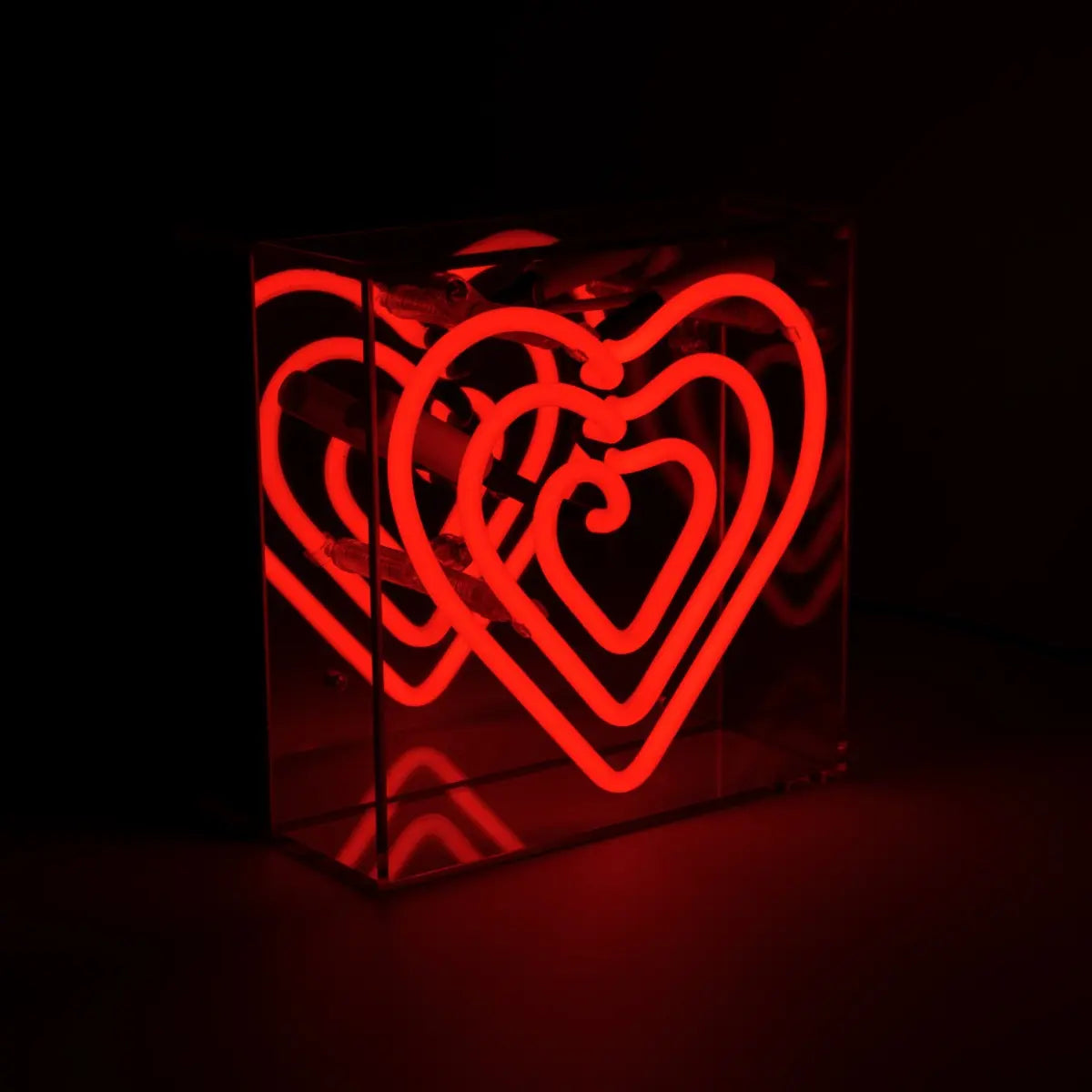 Mini Acryl-Box Neon - Herz von Locomocean