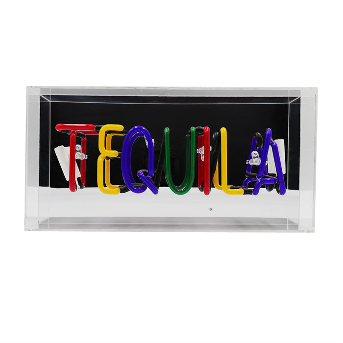 Acryl-Box Neon - TEQUILA von Locomocean