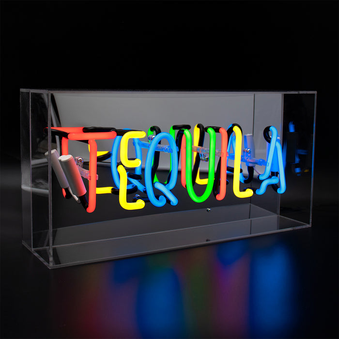 Acryl-Box Neon - TEQUILA von Locomocean