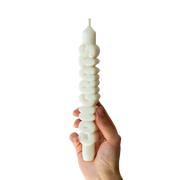 Kerze Taper candle CONGRATS weiss von Taper Candles