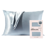 Satin Kissenbezug Queen Haze Blue von Kitsch