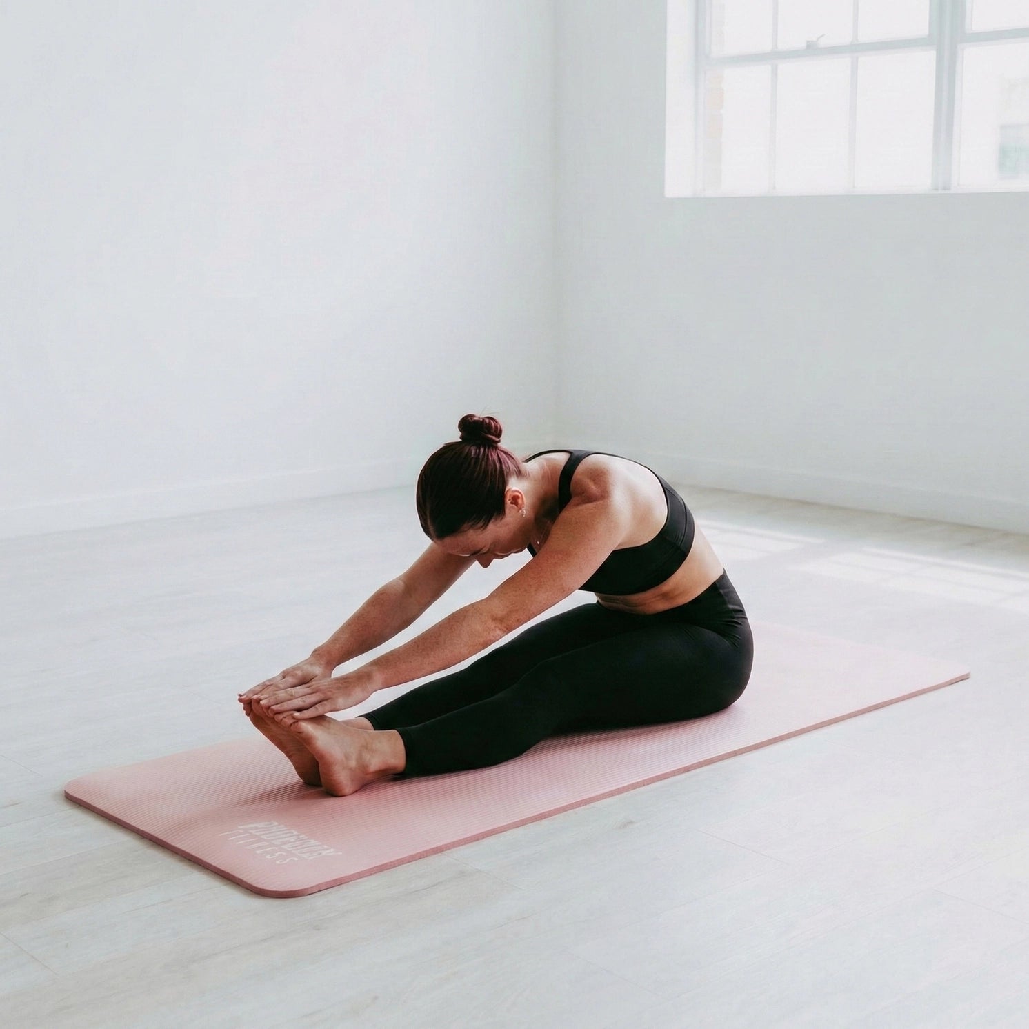 Fitnessmatte aus NBR-Schaum Pink von Phoenix Fitness