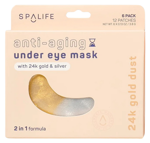 Anti Aging Augenpads 2 in 1 Formel 6 Paar von My Spa Life