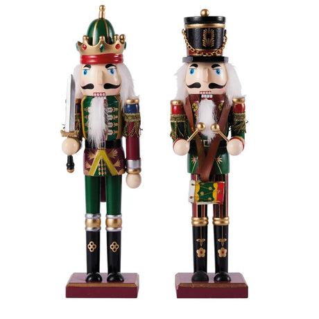 Weihnachts-Nussknacker Soldat Premium Wood 30cm von Twiddlers