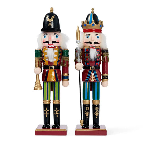 Weihnachts-Nussknacker Soldat 2er-Set 30cm von Twiddlers