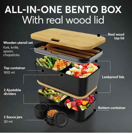 Bento Box Nestable L Premium von Umami