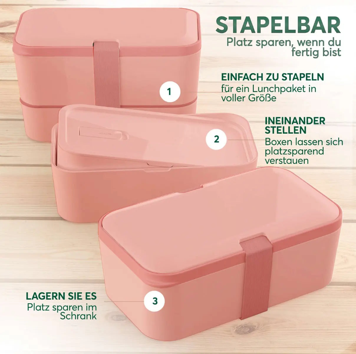 Nestable L Coral Pink Nestable von Umami