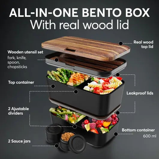 Bento Box Nestable L Premium von Umami