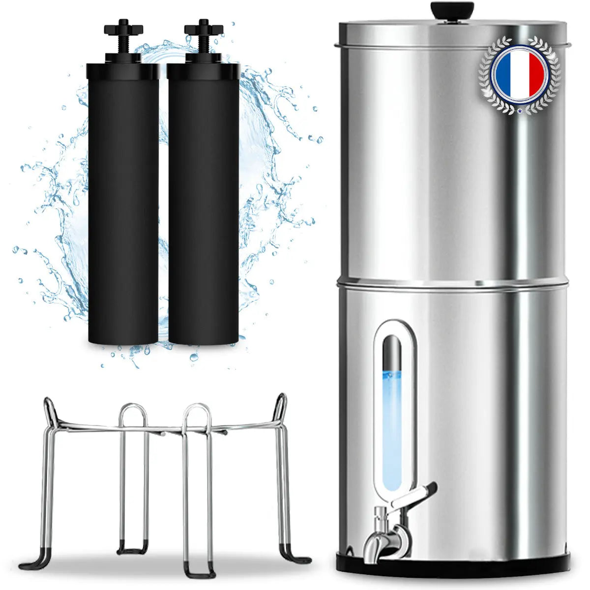 Wasserspender mit Schwerkraftfilter 8.5 L von Orinko