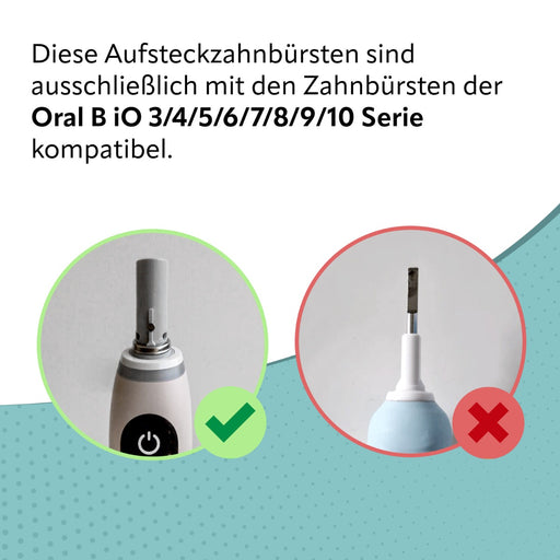 Oral B IO Schwarz (8er Pack) von Perfekto24