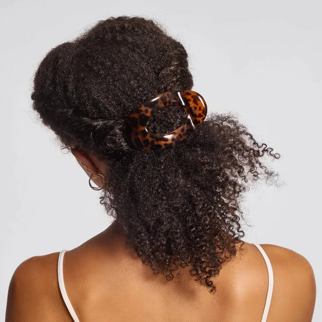 Flache Haarklammer L Schildpatt von Kitsch