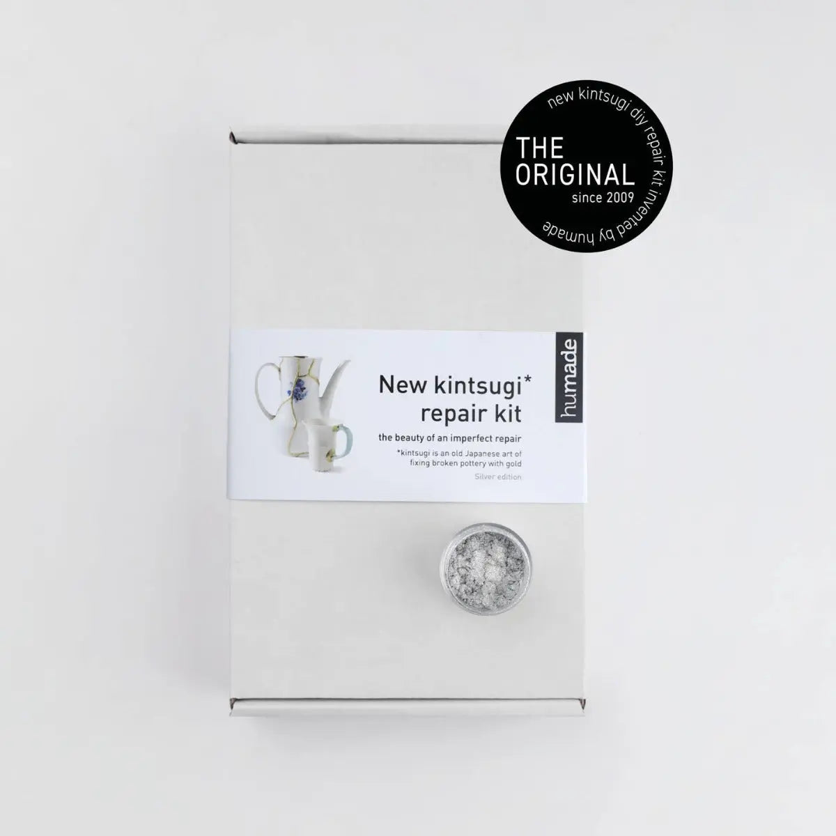 Kintsugi DIY Reparatur Kit Silber mit Anleitung von Humade