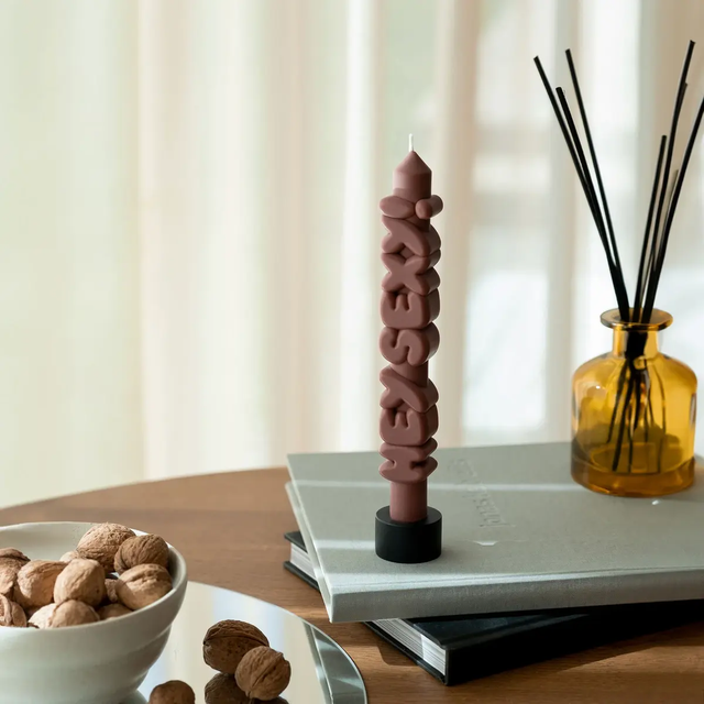 Kerze Taper candle HEY SEXY! Mocha von Taper Candles