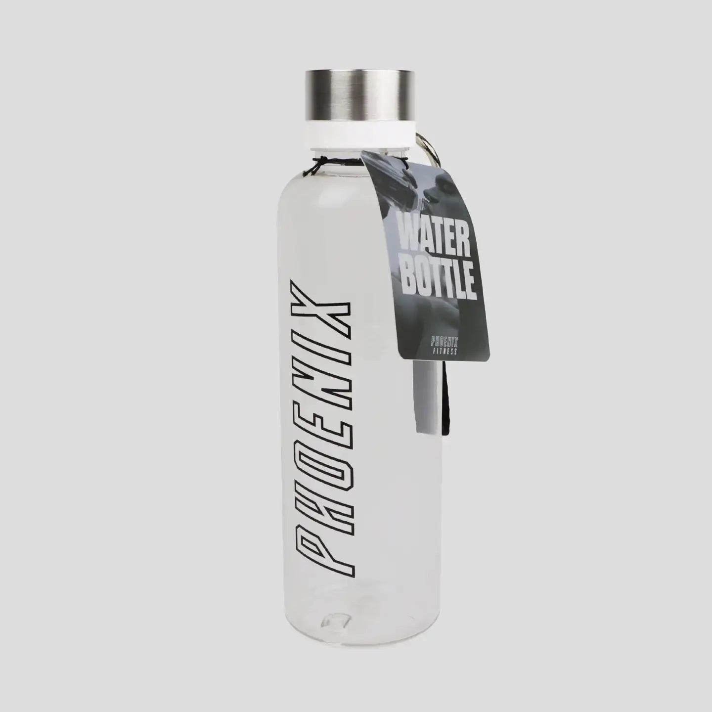 Fitness Wasserflasche 550 ml Transparent von Phoenix Fitness