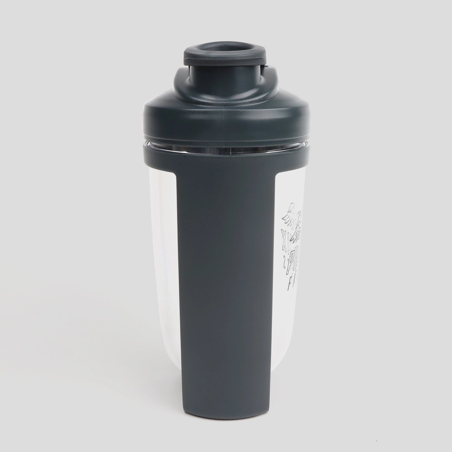 Proteinshaker 600 ml Schiefergrau von Phoenix Fitness
