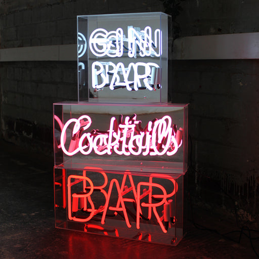 Acryl-Box Neon - BAR von Locomocean