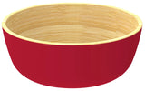 Bowl Bambus L rot von Nuts