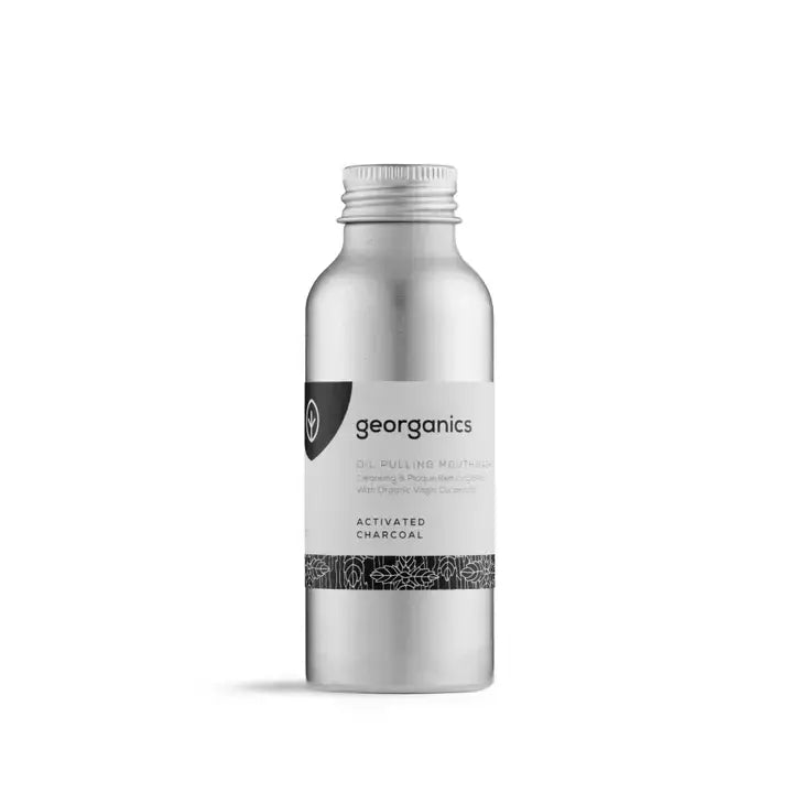 Ölziehen Mundwasser Holzkohle 100ml von guteszeug.ch