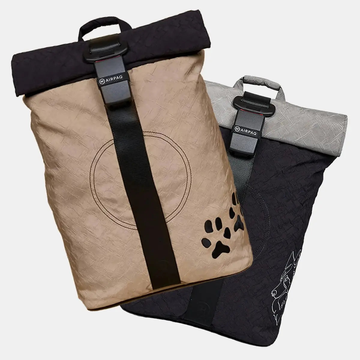 Rucksack Rolltop Bina Pfote von Redoggo