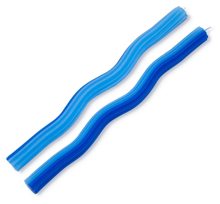 Wiggle Kerze blau 2 Stk. von 54Celsius