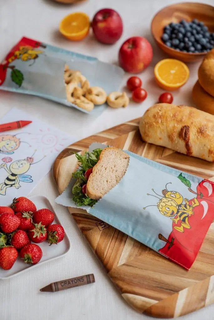 Sandwich & Snack Bag Biene Maja + Willi von Nuts