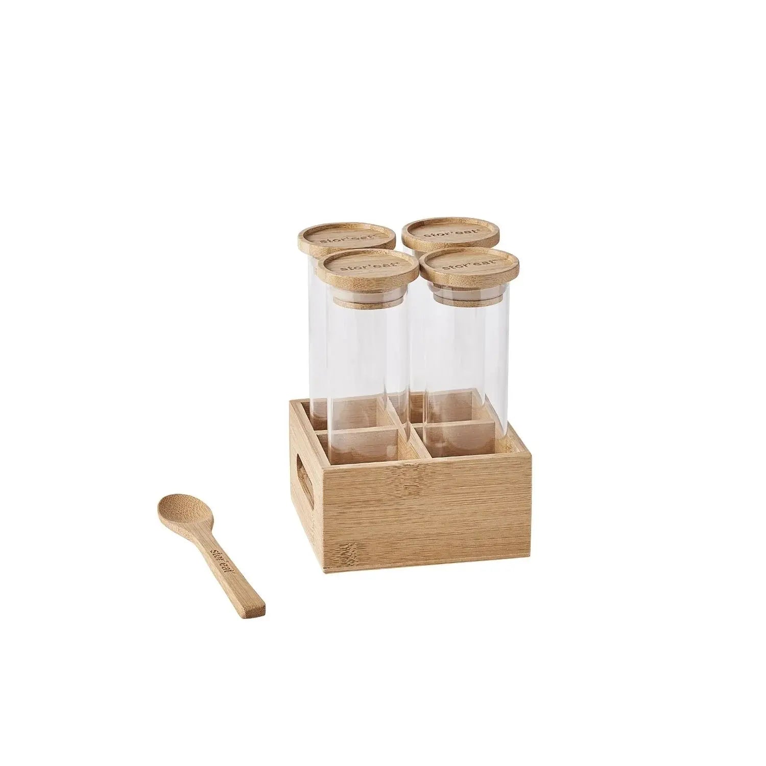 Gewürzgläser 4er-Set Stor'Eat 180ml von guteszeug.ch