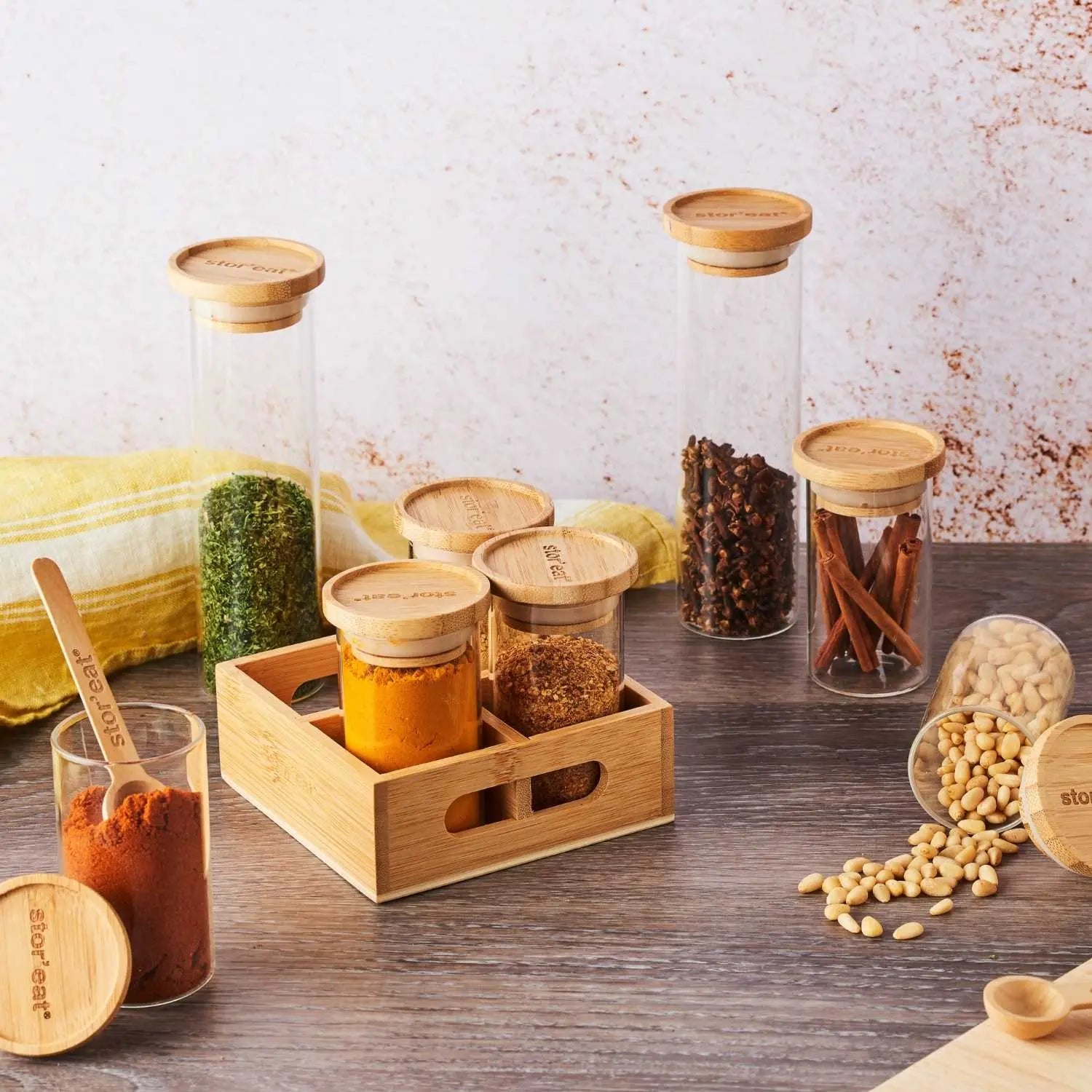Gewürzgläser 4er-Set Stor'Eat 90ml von Mastrad