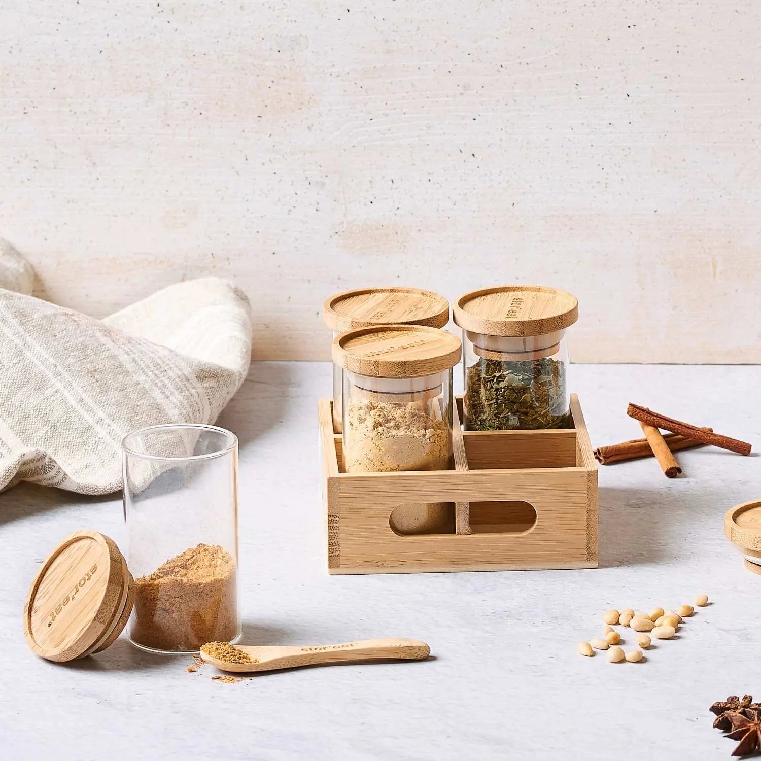 Gewürzgläser 4er-Set Stor'Eat 90ml von Mastrad