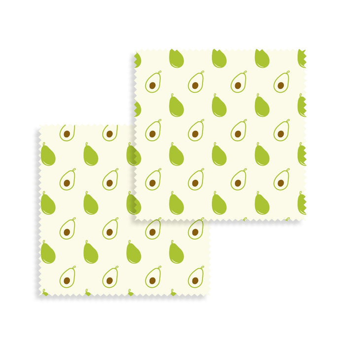 Bienenwachstuch Avocado 2er Set von Nuts