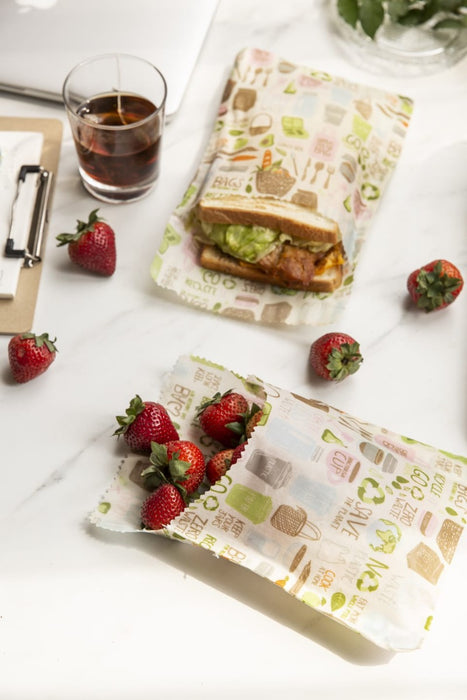 Sandwich & Snack Bag Zero Waste 2er Set von Nuts