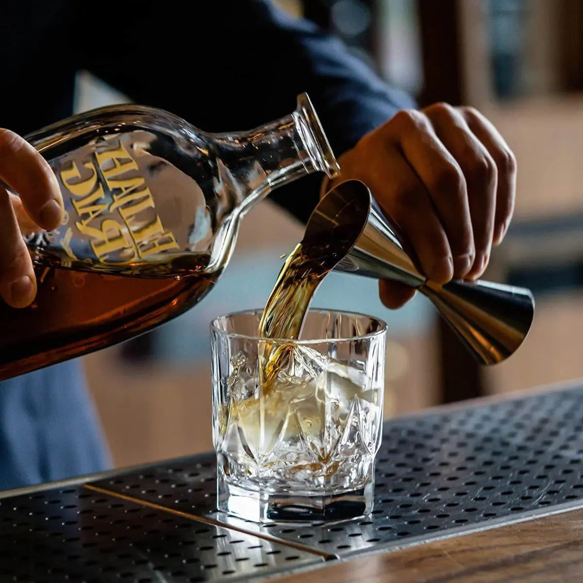 Eco Crystal Imperial Whiskeygläser Geschenkset 2er von ROCKS Whiskey Chilling Stones