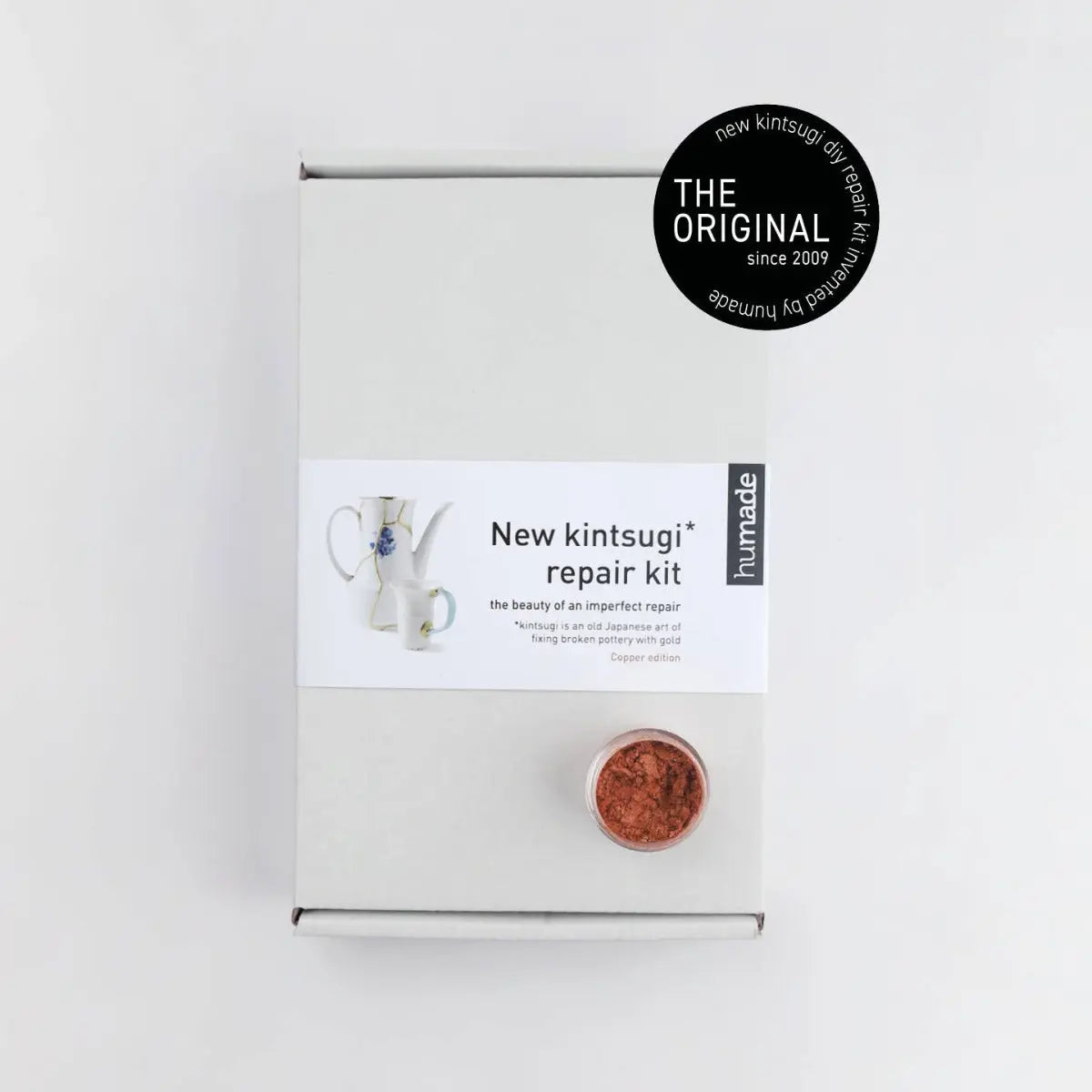 Kintsugi DIY Reparatur Kit Kupfer mit Anleitung von Humade