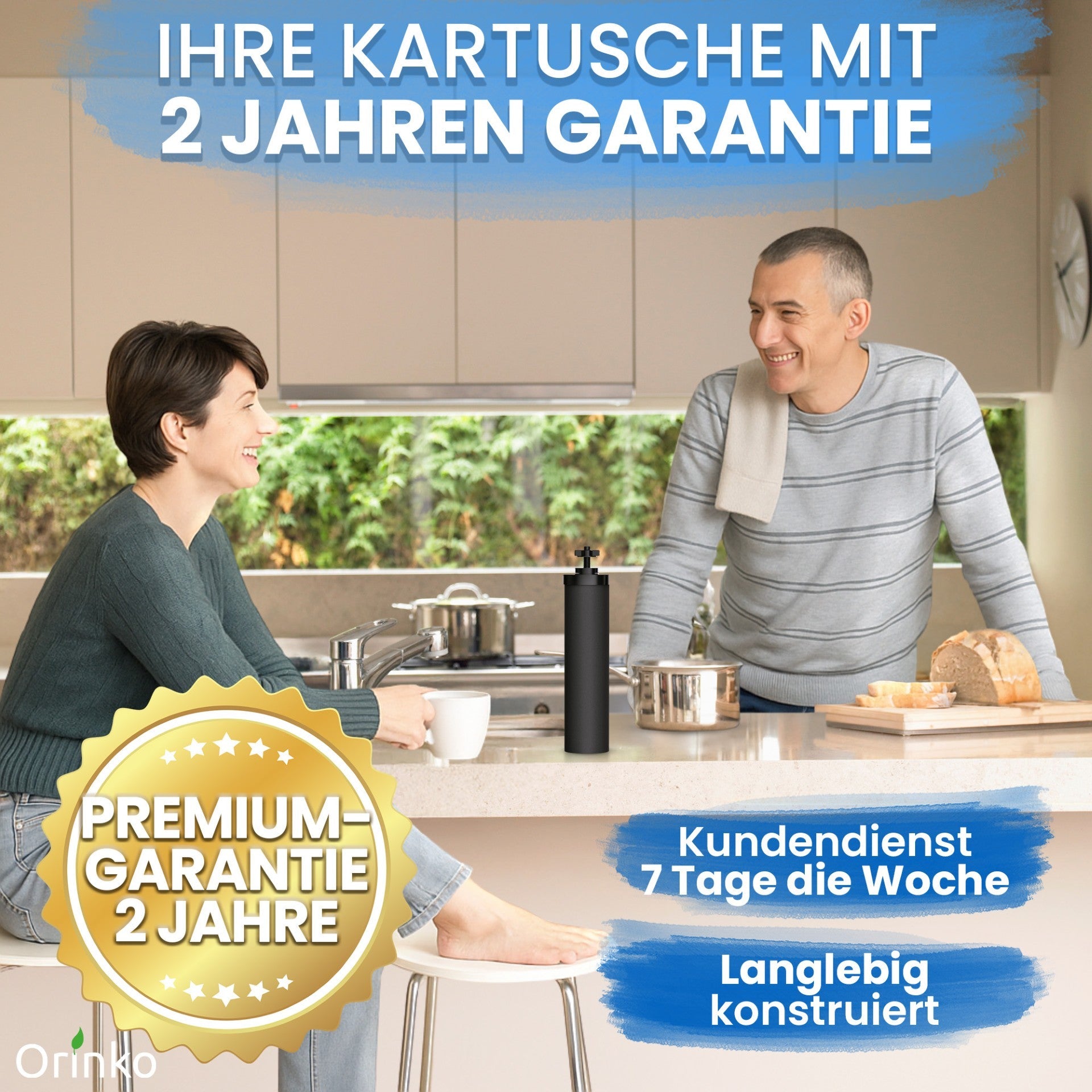Gravity Wasserfilter für Berkey & Berkefeld 1er von Orinko