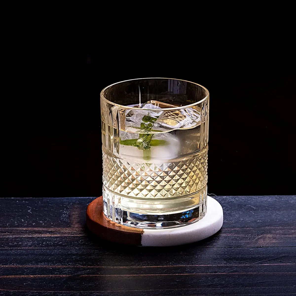 Reserve Whiskeygläser Geschenkset 2er von ROCKS Whiskey Chilling Stones