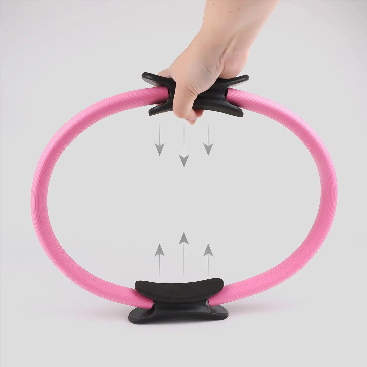 Pilates Ring Mit Zwei Griffen Pink von guteszeug.ch