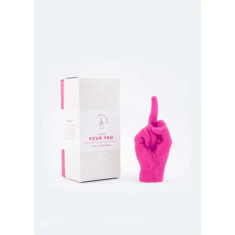 F*ck you Rot von Candle Hand