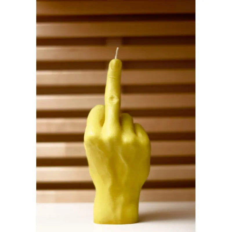 F*ck you Rot von Candle Hand