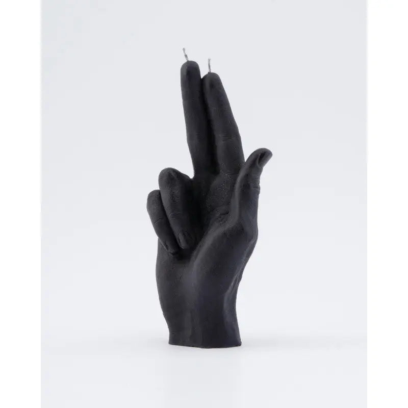 Gun fingers Rot von Candle Hand