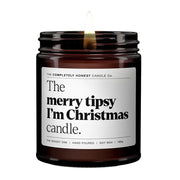 merry tipsy I’m Christmas von The Completely Honest Candle