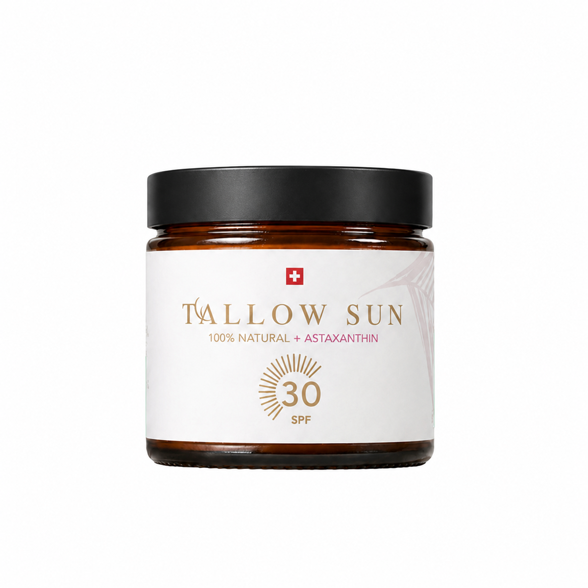 Tallow SUN - Natürlicher Sonnenschutz LSF 30 mit Rindertalg, Astaxanthin & Vitamin E, 60ml von guteszeug.ch