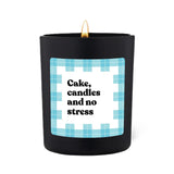 Duftkerze Schwarz Flowery Cake, candles and no stress von ChattyCandles