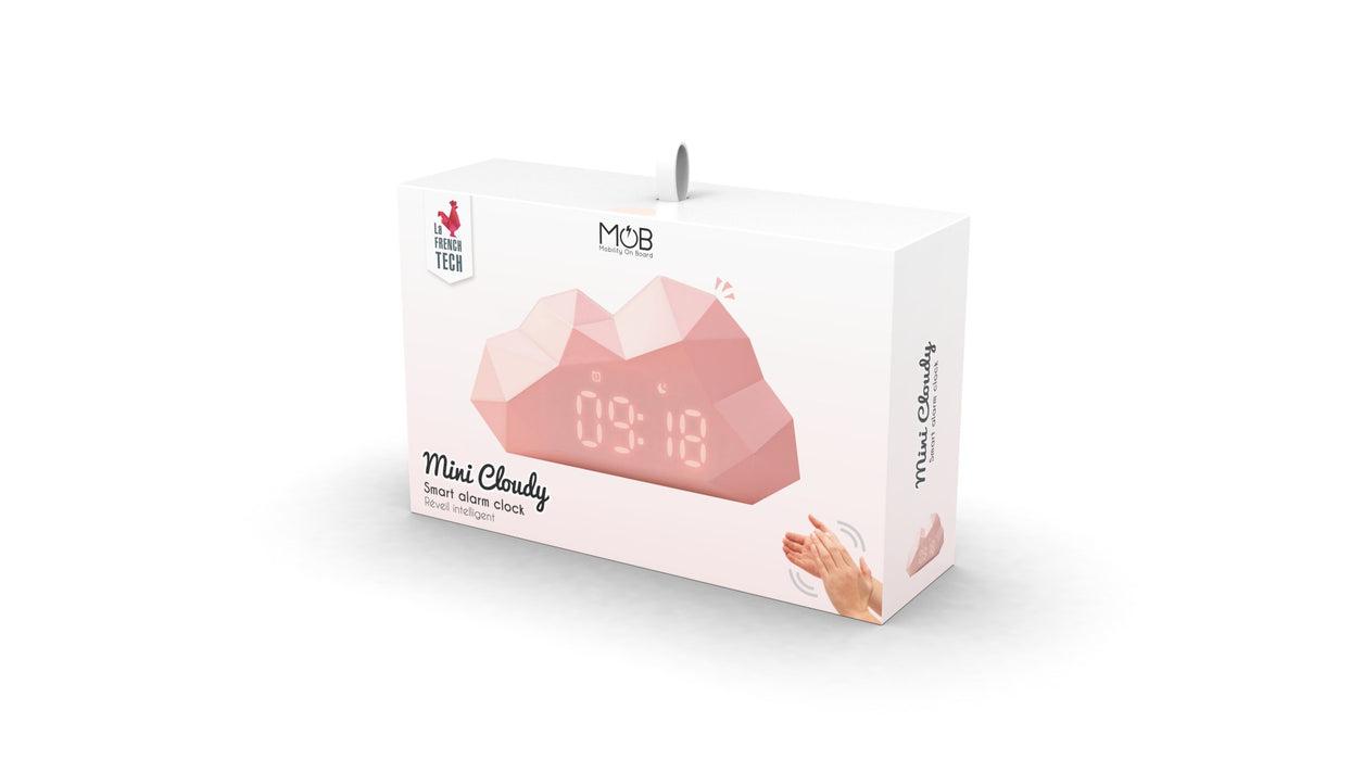 Wecker Mini Cloudy pink von MOB