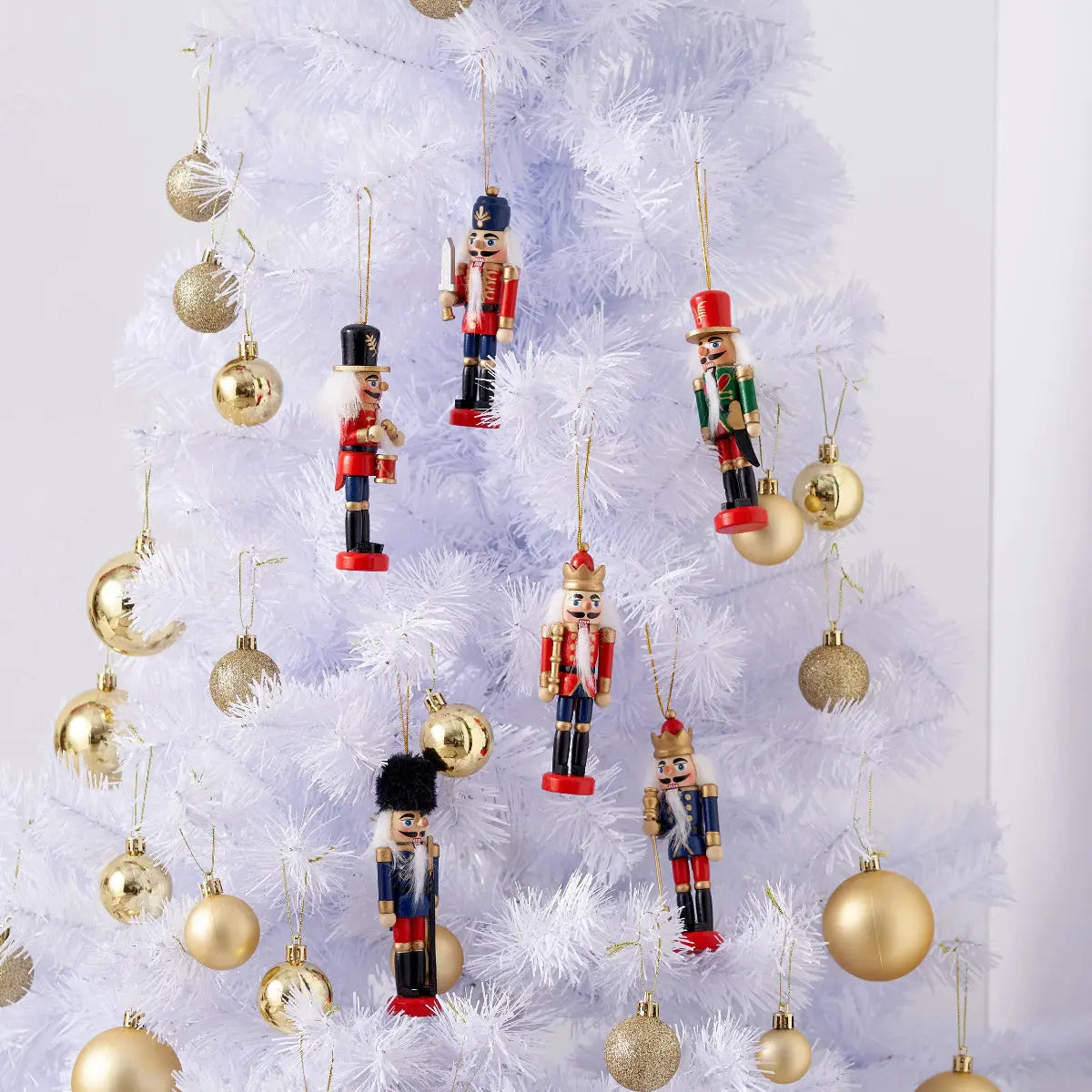 Nussknacker Soldat Ornament 6 Stück von Twiddlers