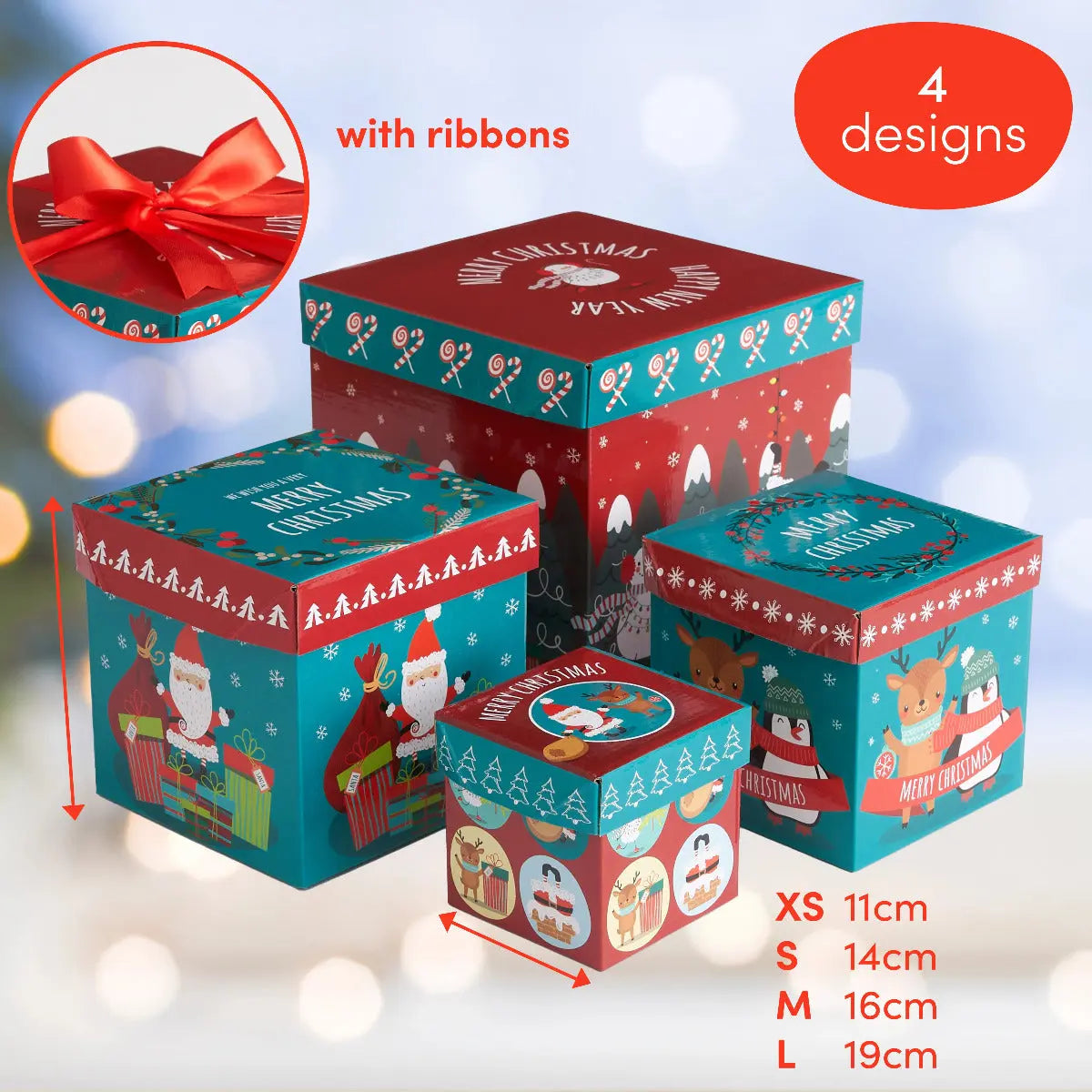 Geschenkbox Weihnachten 8 Stück von Twiddlers