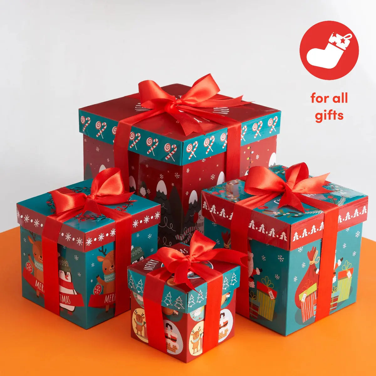 Geschenkbox Weihnachten 8 Stück von Twiddlers
