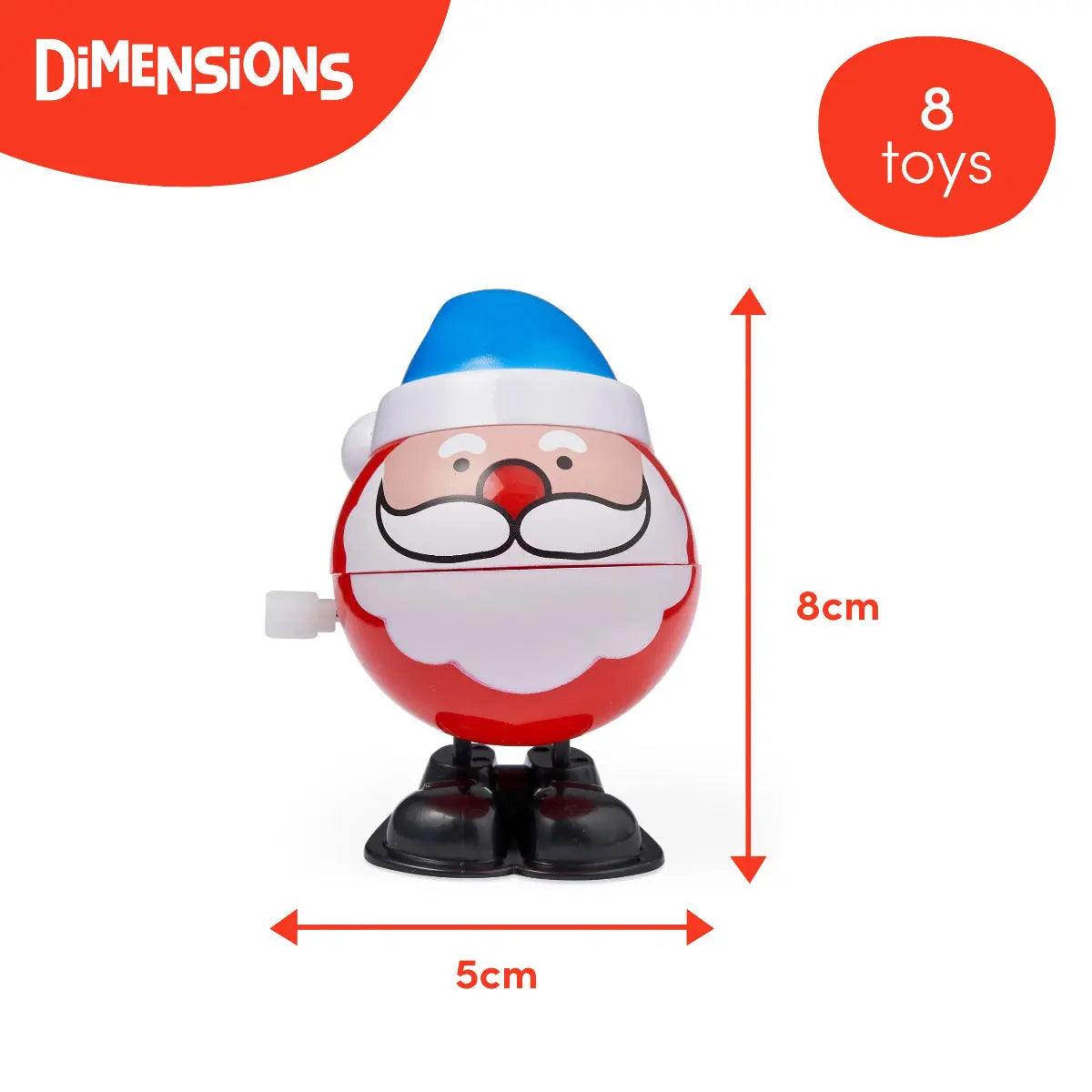 Spring Toy Weihnachten 8 Stück von Twiddlers