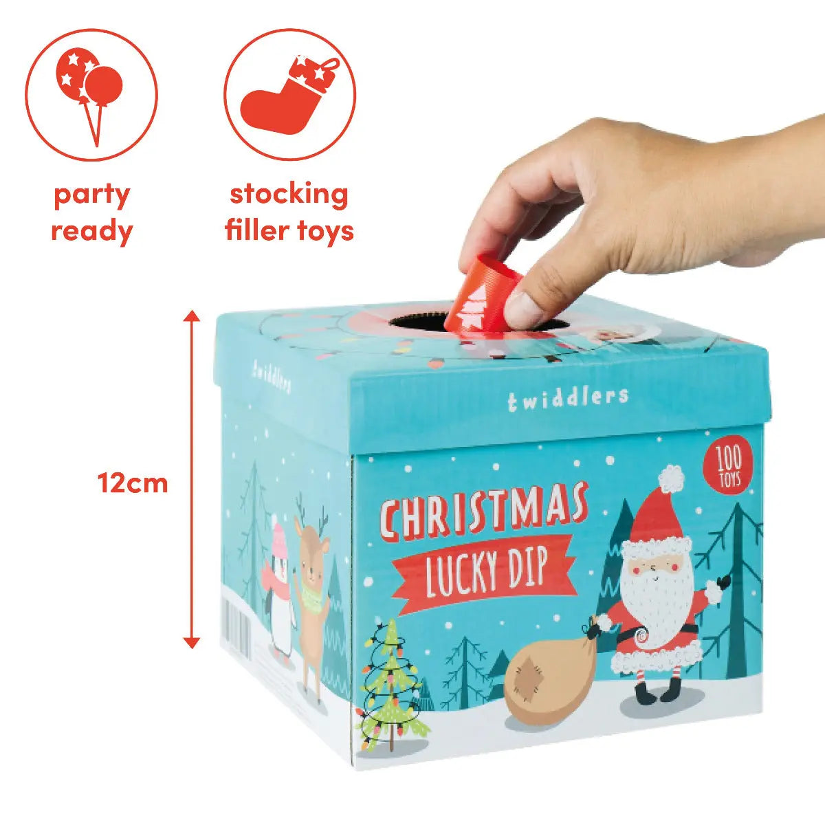 Lucky Dip Weihnachten Party Box von Twiddlers