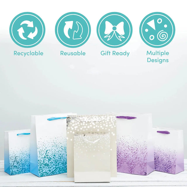 Geschenktasche farbig assortiert 16 Stück von Twiddlers