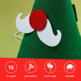 Filzhut Weihnachten 15 Stück von Twiddlers